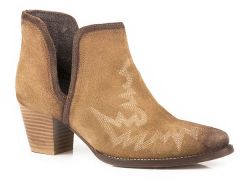 Roper Women's Rowdy Suede Ankle Boot