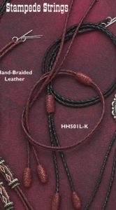 Hand Braided Leather Stampede Strings