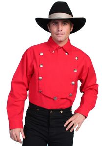 Men's Western Pullover Shirt - Cattle Kate